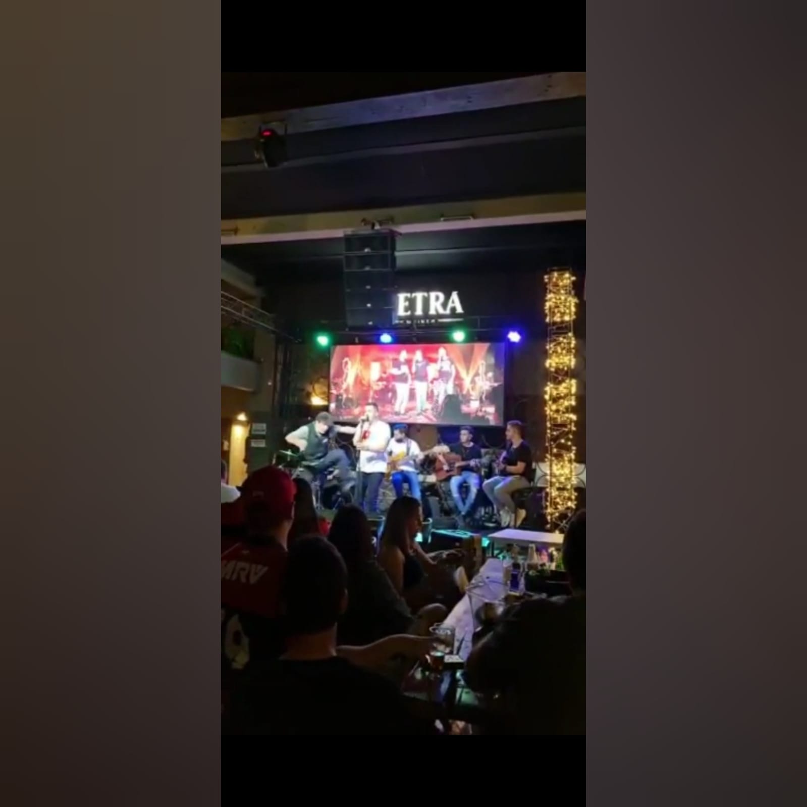 Um cantor sertanejo foi agredido por um torcedor do Palmeiras após fazer piada sobre futebol durante show em Goiânia. (Foto: reproduçao)