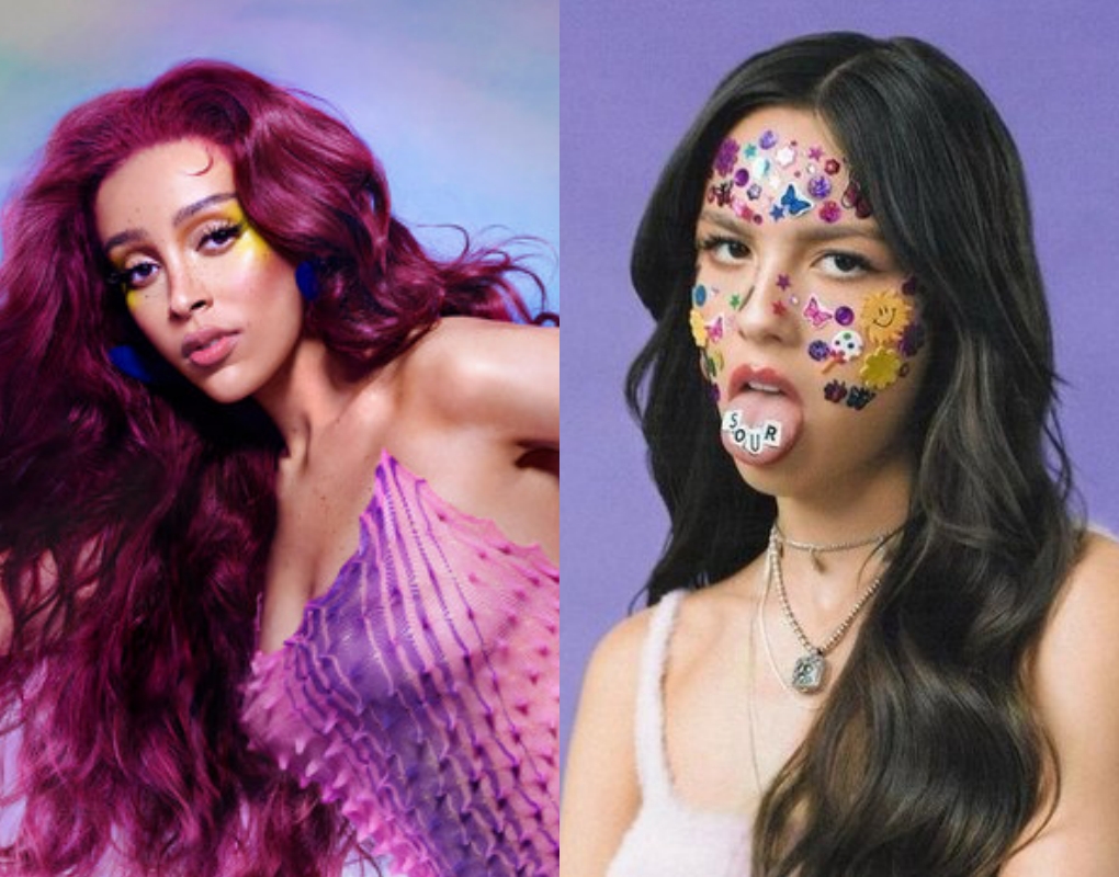 Doja Cat e Olivia Rodrigo são destaque dentre indicados ao Grammy 2022