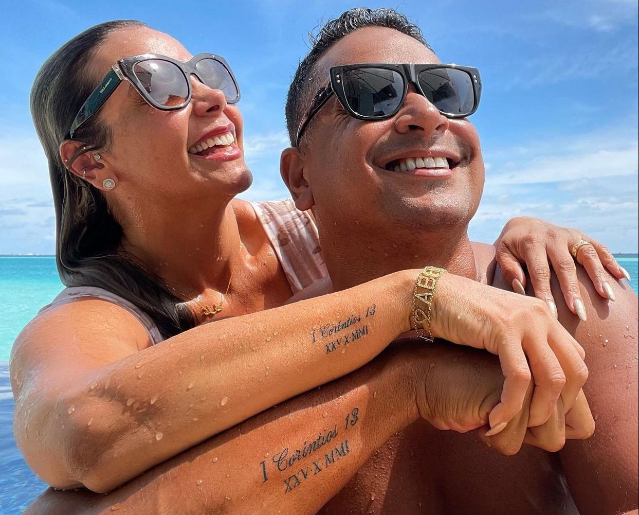 Xanddy e Carla Perez se hospedam em hotel com diárias de até R$ 36 mil