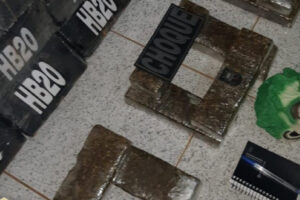 Operação apreende meio milhão de reais em drogas em Nova Crixás