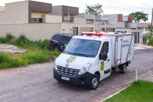 O homem que matou a irmã e a tia a facadas em Senador Canedo permanece internado no Hospital de Urgências de Goiânia (Hugo), em Goiânia. (Foto: Jucimar de Sousa - Mais Goiás)