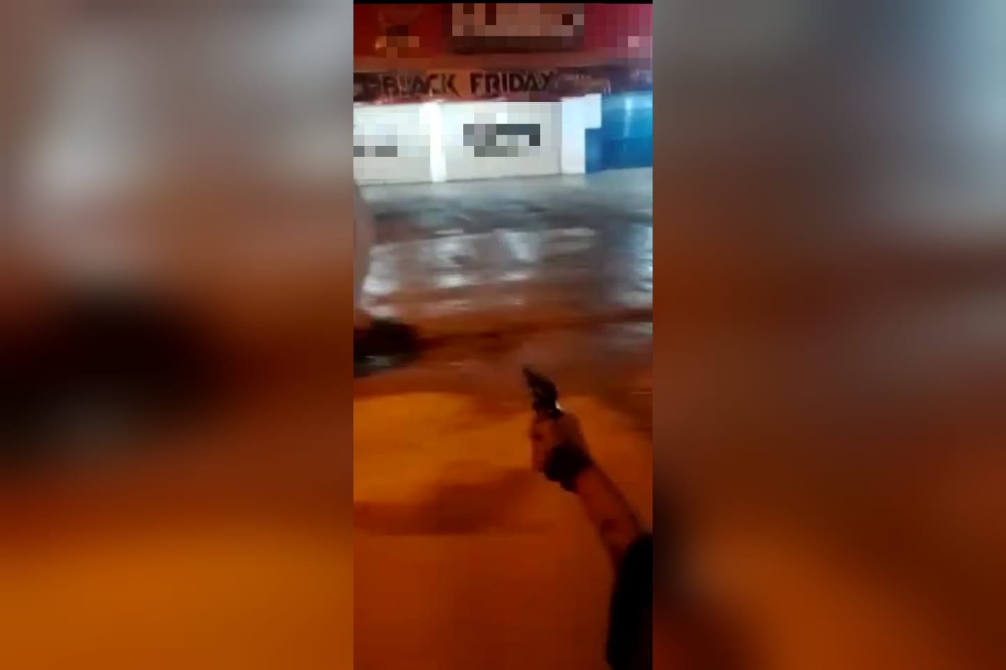 Momento do disparo que matou o rival