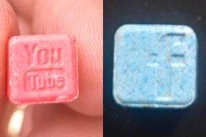 Mais de 3 mil comprimidos foram apreendidos pela PM. (Foto: Divulgação/CPE Anápolis)