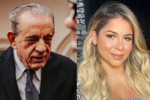 Ex-governador Iris Rezende e cantora Marília Mendonça, filhos de Cristianópolis (Fotos: Jucimar de Sousa e Divulgação)