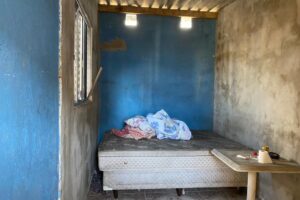 Local onde o estupro coletivo foi realizado