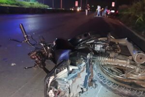 Motociclista morre após ser atingido por motorista bêbado na BR-153, em Goiânia