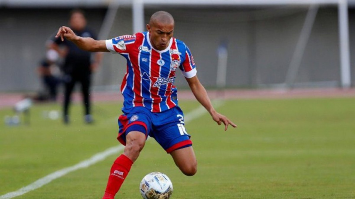 Nino Paraíba em partida pelo Bahia