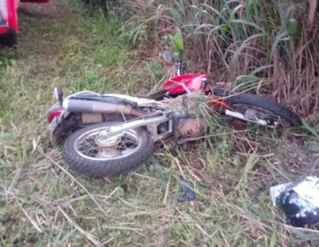 Homem morre após perder o controle da moto e cair na GO-330 em Ipameri