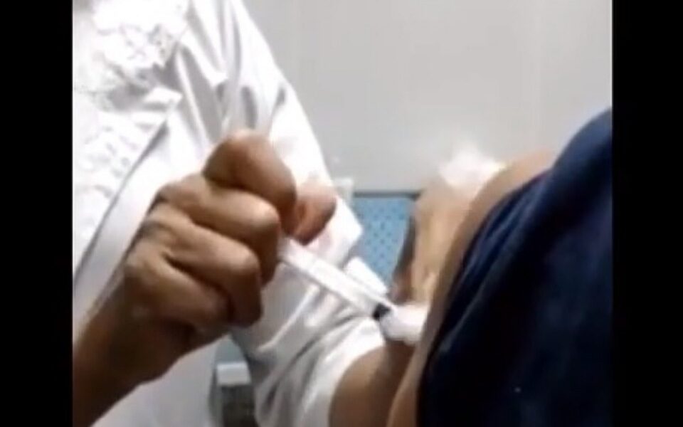 Enfermeira não aplicou vacina em Aparecida de Goiânia
