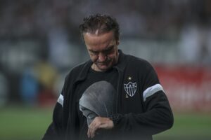 Cuca em jogo do Atlético-MG