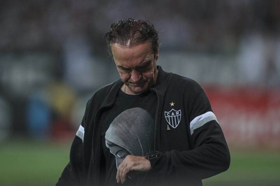 Cuca em jogo do Atlético-MG