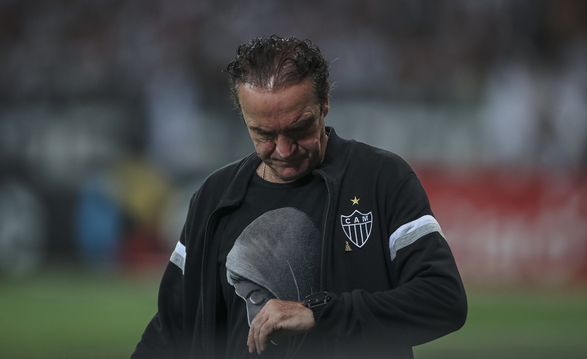 Cuca em jogo do Atlético-MG