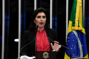 Nome à presidência do MDB, Simone Tebet tem apoio total do partido, diz Daniel Vilela