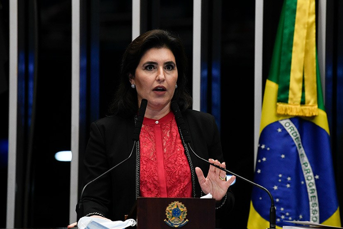 Nome à presidência do MDB, Simone Tebet tem apoio total do partido, diz Daniel Vilela