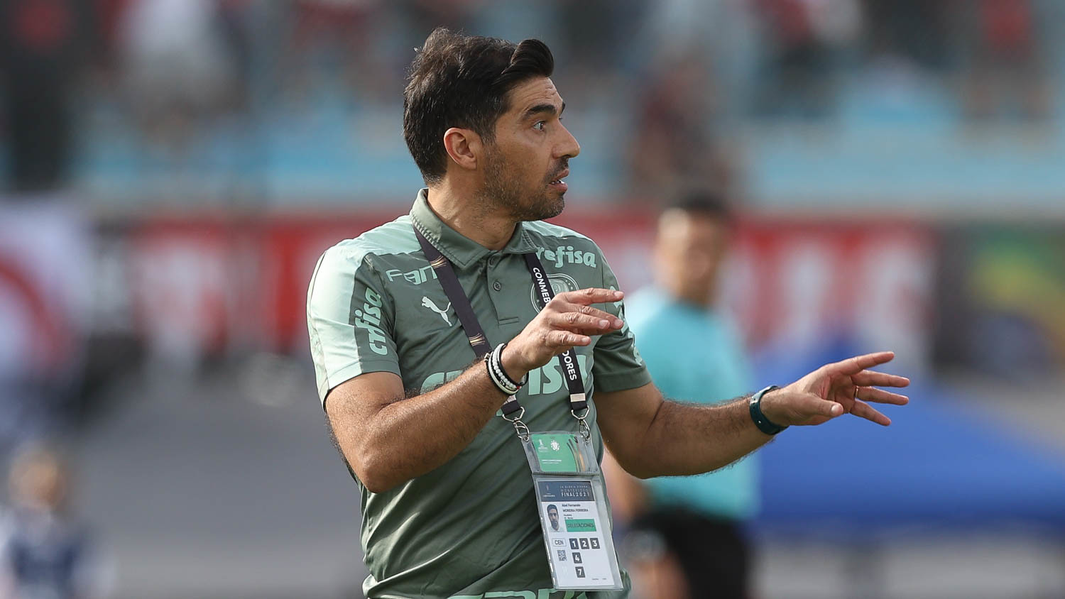 Abel Ferreira na final da Libertadores