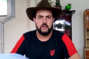 O líder bolsonarista Marcos Antônio Pereira Gomes, o Zé Trovão Foto: Reprodução