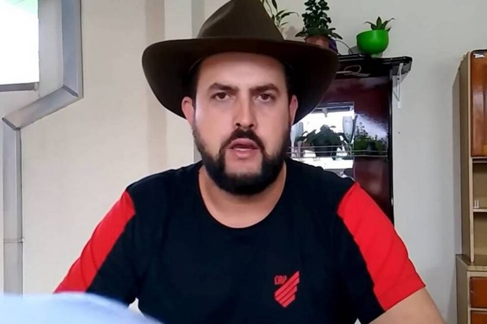O líder bolsonarista Marcos Antônio Pereira Gomes, o Zé Trovão Foto: Reprodução