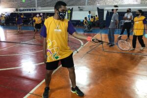 Manoel Roseno, de 26 anos, é atleta de parabadminton e um dos melhores do Brasil