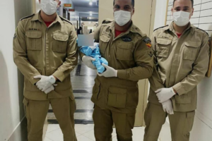 “Não fiquei nervoso, apenas ansioso”, diz bombeiro que realizou parto dentro de viatura em Niquelândia