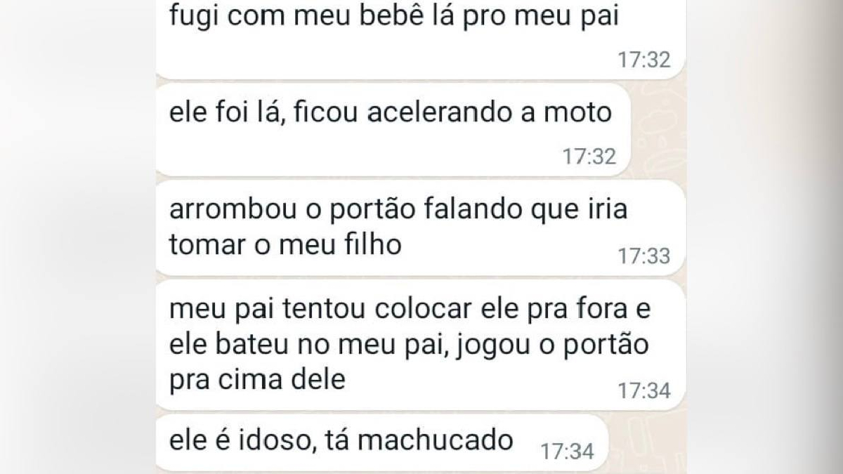 Suspeito descumpre medida protetiva, ameaça ex-namorada e agride o pai dela em Goiânia (Foto: Divulgação - PM)