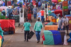 A Centrais de Abastecimento de Goiás (Ceasa Goiás) terá, nesta quarta-feira (8), vacinação contra Covid-19, com 1,5 mil doses de imunizantes. (Foto: Jucimar de Sousa/Mais Goiás)