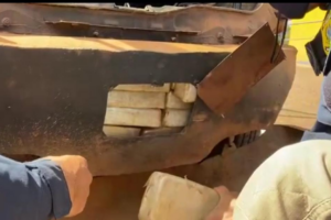 Três suspeitos são presos com cocaína avaliada em R$ 4 milhões na BR-364 em Jataí