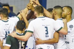 Jogadores do Goiás Vôlei