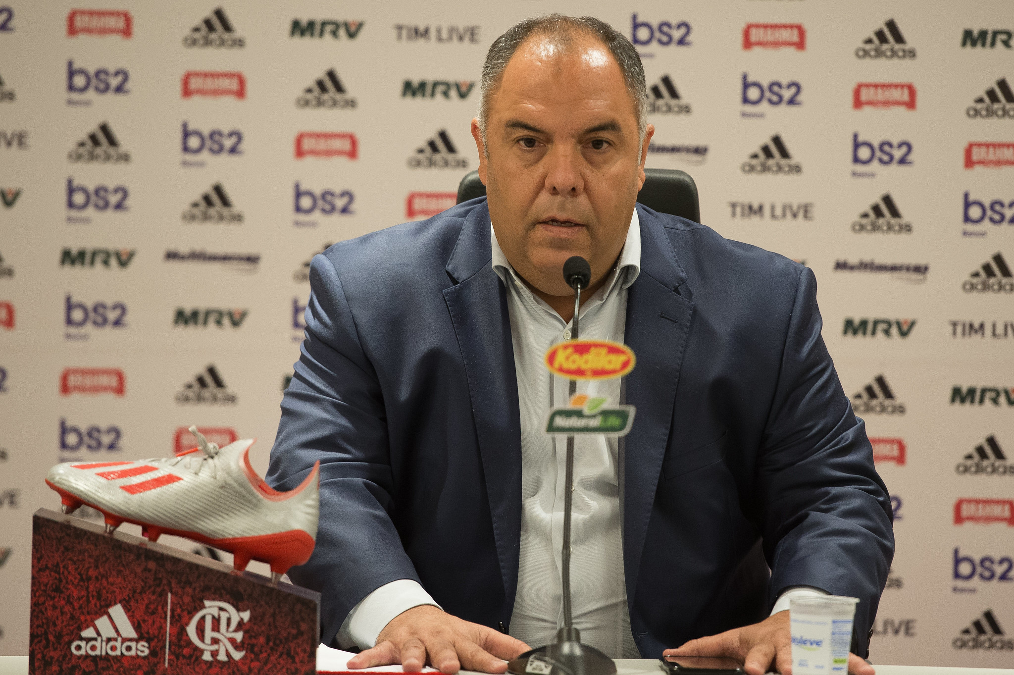 Marcos Braz, vice-presidente de futebol do Flamengo