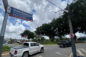 Um dos crimes aconteceu nas proximidades da Praça Dom Emanuel. (Foto: Jonathan Cavalcante/Mais Goiás)