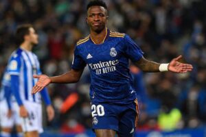 Vinicius Jr no Real Madrid