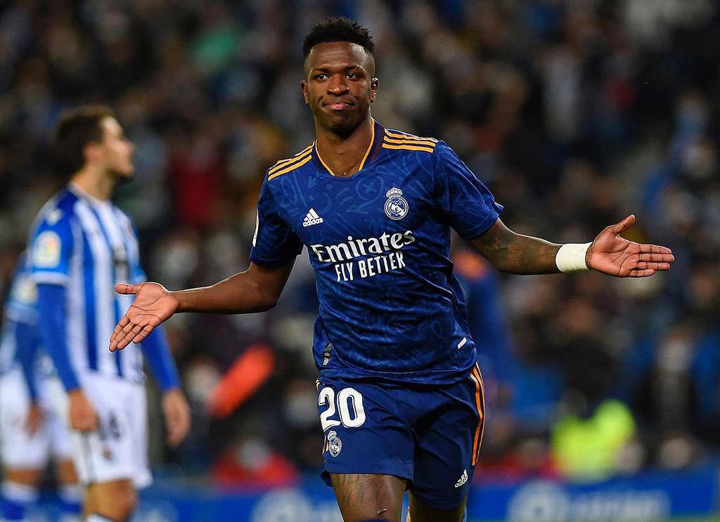 Vinicius Jr no Real Madrid