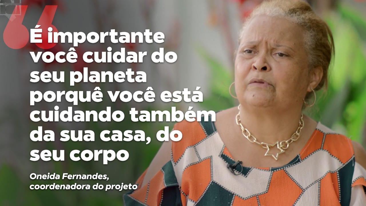 Fazendo a Diferença conta a história de Oneida Fernandes, professora que promove aulas gratuitas de reforço 