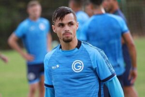 Michael durante sua passagem pelo Goiás