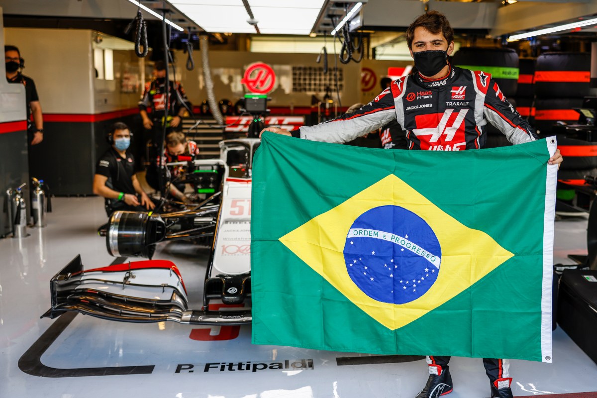Pietro Fittipaldi na Haas