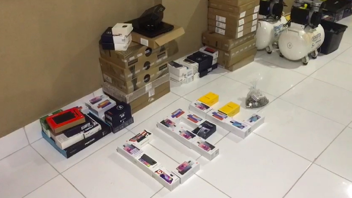 Casal é preso após furtar R$ 200 mil em duas lojas de eletrônicos em Goianésia e Paraúna