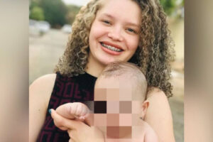Bebê de jovem assassinada em Indiara não quer comer desde que a mãe morreu, diz avó