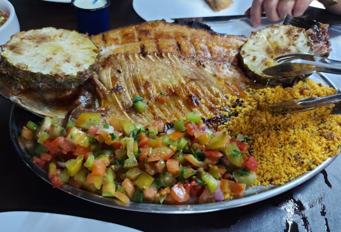 tambaqui assado na brasa