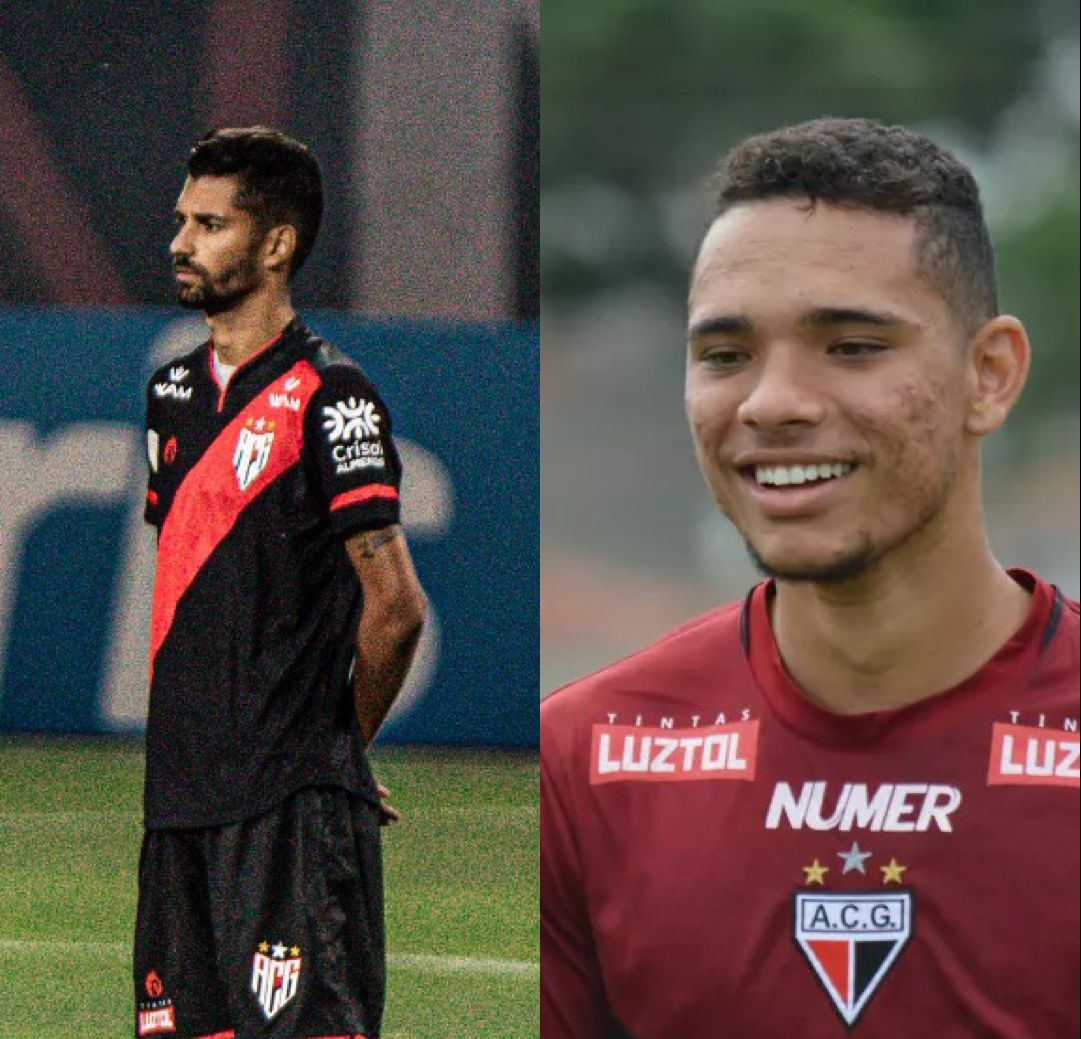 Jorginho e Luiz Fernando no Atlético Goianiense