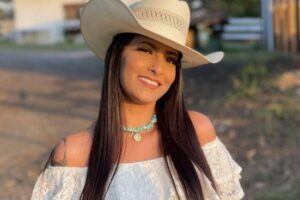 Franciane chegou a compartilhar as fotos do Jaguariúna Rodeo Festival em sua rede social Foto: Reprodução Instagram