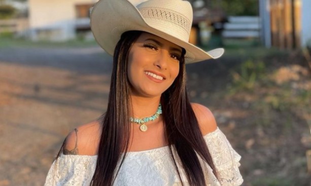 Franciane chegou a compartilhar as fotos do Jaguariúna Rodeo Festival em sua rede social Foto: Reprodução Instagram