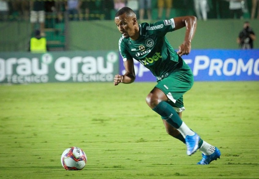 Rezende no Goiás durante a Série B