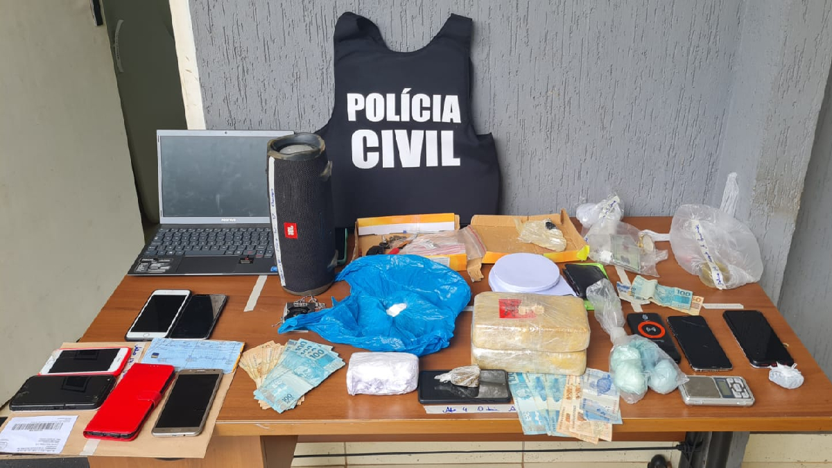 Detentos e familiares deles são investigados por tráfico de drogas em Goianésia