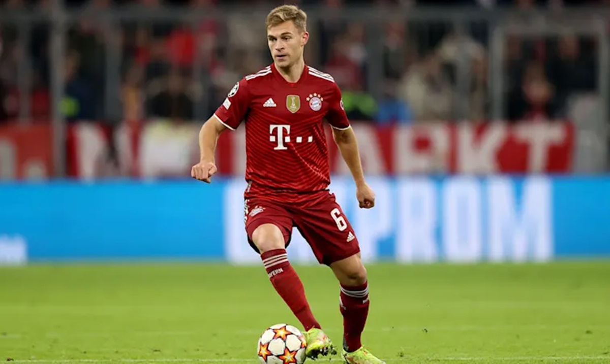 Joshua Kimmich em jogo pelo Bayern de Munique