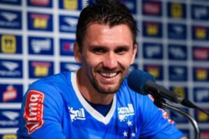 Paulo André, enquanto era jogador do Cruzeiro