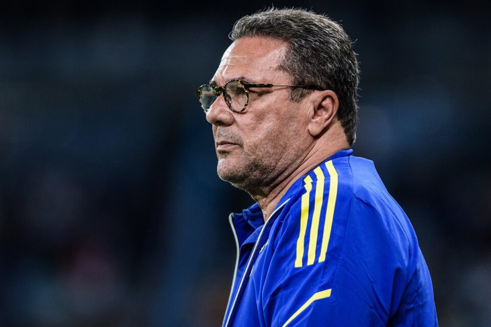 Luxemburgo em jogo do Cruzeiro
