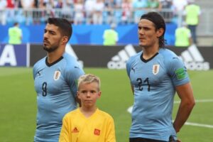 Luis Suarez e Cavani na Copa do Mundo