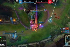 Jogo entre Rensga e RED Canids no CBLOL