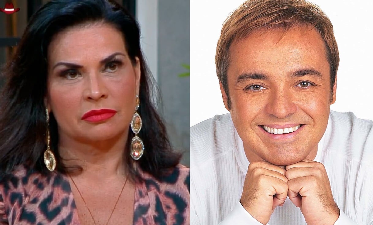 Solange Gomes e Gugu (Foto: Montagem Reprodução Record/Divulgação SBT)