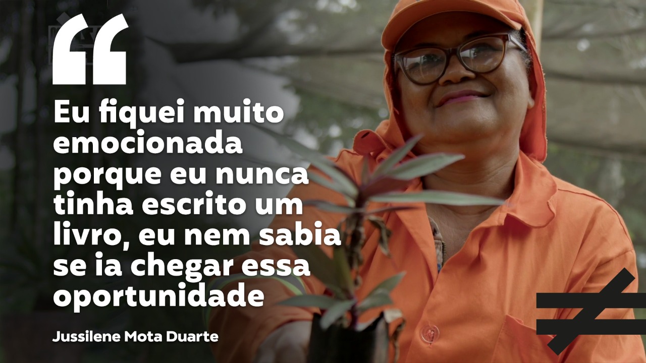 Fazendo a Diferença conta a história de Jussilene Mota, mulher que contou história de vida em livro