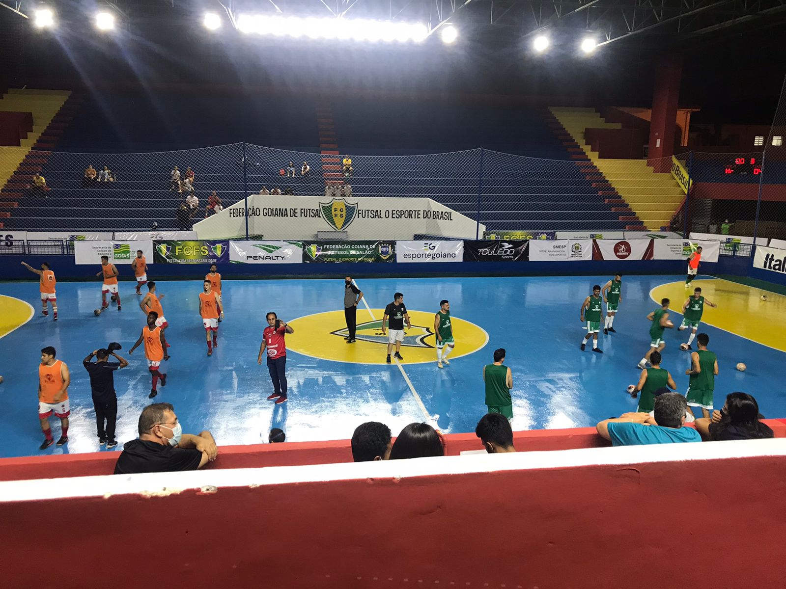 Vila Nova e Corumbaíba final do Campeonato Goiano de Futsal